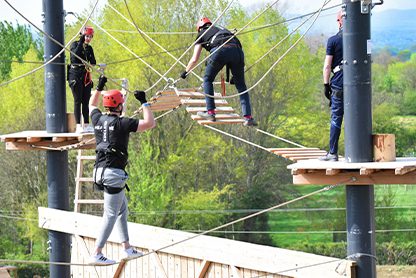 high ropes course