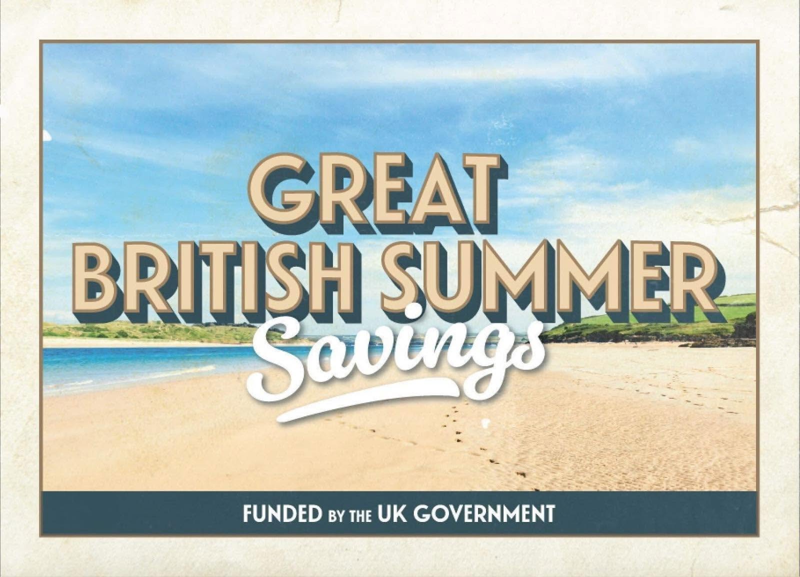 Great British Summer Savings graphic